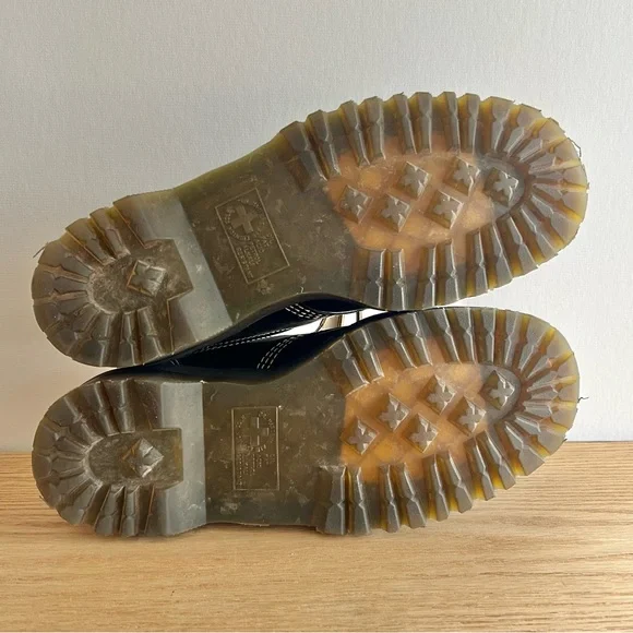 Dr. Martens Quad 8053 Dark Brown Leather Platforms - Picture 6 of 6